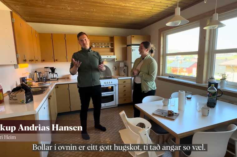Ger heimið klárt til sølu - køkur og vesi